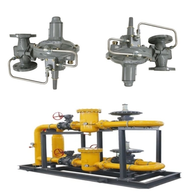 Điều chỉnh áp suất / kiểm soát dòng chảy Skid Emerson Fisher 299H/299HV/299HR/299HVR điều chỉnh áp suất và bộ đo áp suất Wicka