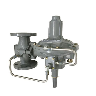 Điều chỉnh áp suất / kiểm soát dòng chảy Skid Emerson Fisher 299H/299HV/299HR/299HVR điều chỉnh áp suất và bộ đo áp suất Wicka