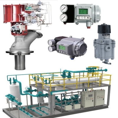 Van điều khiển khí nén với tín hiệu điều khiển tuyến tính 4-20 MA và kết nối vòm cho phạm vi áp suất