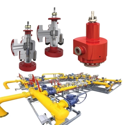 Van điều khiển vòm vòm Samson PN1.6 ~ 42MPa ANSI 150 ~ 2500LB Với ghế xoắn ốc hoặc O vòng DN15 ~ DN600