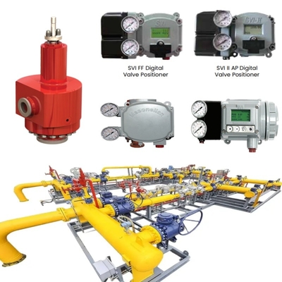 Van điều khiển vòm vòm Samson PN1.6 ~ 42MPa ANSI 150 ~ 2500LB Với ghế xoắn ốc hoặc O vòng DN15 ~ DN600