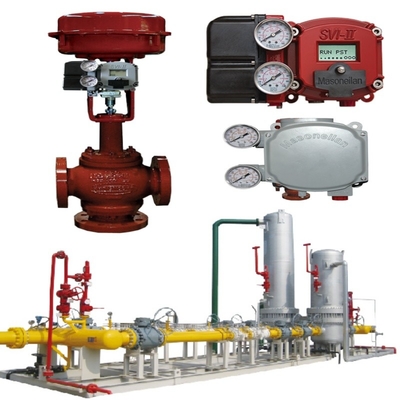 Van điều khiển dòng chảy khí nén với kết nối loại vòm sắt dẻo dẻo và phích quay lập dị
