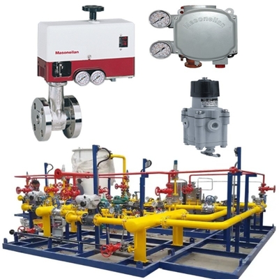 Van điều khiển 50 12 ASME150# lớp 900 Cv 6 mở / đóng van điều khiển ly tâm