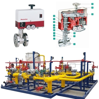 Van điều khiển 50 12 ASME150# lớp 900 Cv 6 mở / đóng van điều khiển ly tâm