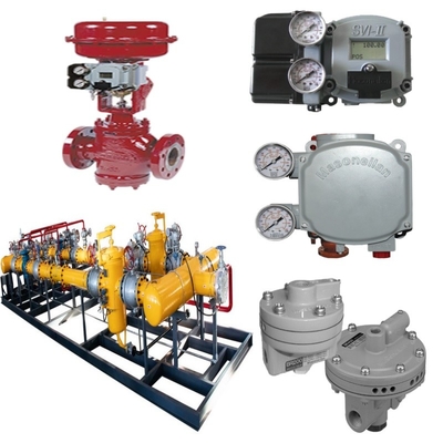 Ventil chuyển đổi trượt với Masoneilan 10000 Ventil điều khiển thép cacbon loại 87/88 Máy điều khiển khí nén SVI II SVI3 Ventil định vị