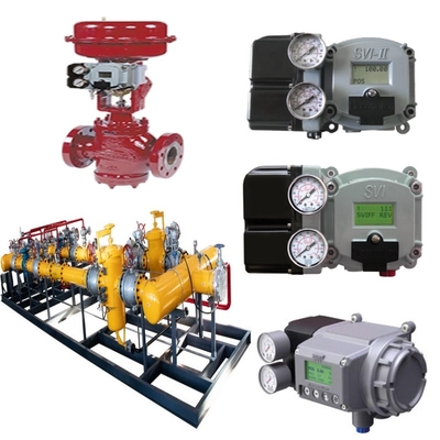 Ventil chuyển đổi trượt với Masoneilan 10000 Ventil điều khiển thép cacbon loại 87/88 Máy điều khiển khí nén SVI II SVI3 Ventil định vị