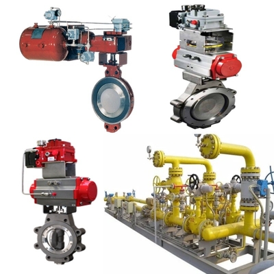 Masoneilan 39004 Series High Performance Butterfly Valves SVI1000 SVI2 SVI3 Valve Positioner