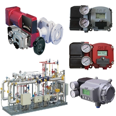Ventil khí tự nhiên trượt bởi Masoneilan 31000 Control Valve SVI II AP SVI3 Valve Positioner ASCO Solenoid Valve Set