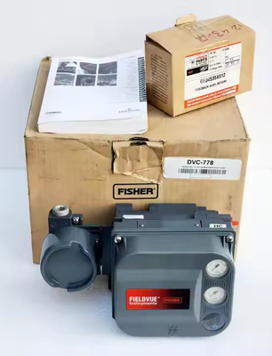 ASCO Stock Solenoid Valve với Emerson Fisher DVC6200 Double Acting với Feedback Digital Valve Controller Positioner