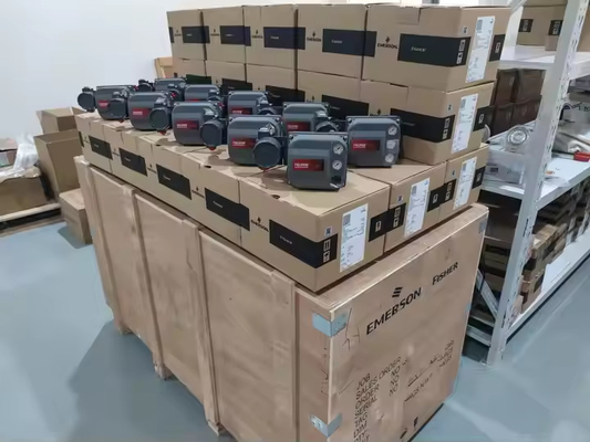 ASCO Stock Solenoid Valve với Emerson Fisher DVC6200 Double Acting với Feedback Digital Valve Controller Positioner