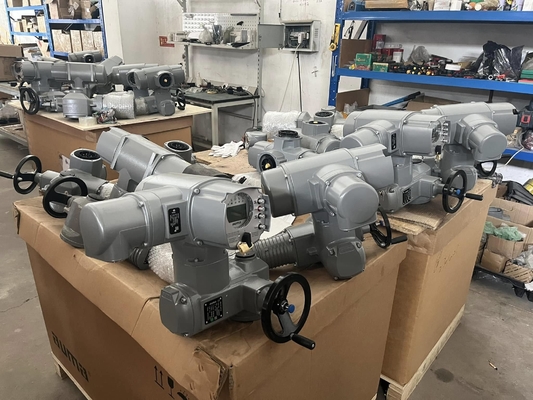 AUMA Electric Actuator SA/SAR Series với G hoặc NPT Air Connections