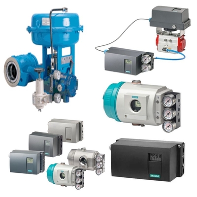 Van điều khiển xoay đặc với thiết bị định vị van Siemens 6DR5010 để điều khiển chất lỏng chính xác