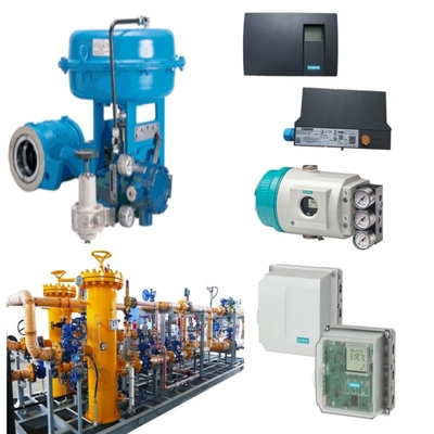 Van điều khiển xoay đặc với thiết bị định vị van Siemens 6DR5010 để điều khiển chất lỏng chính xác