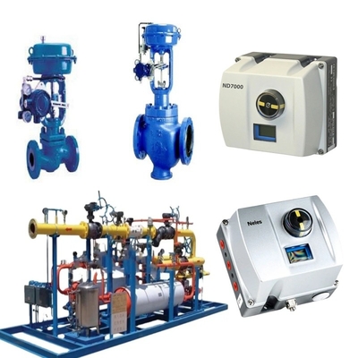 PFA Flanged PFA Liner Pneumatic Control Valve Positioner Samson với tín hiệu 4-20 mA