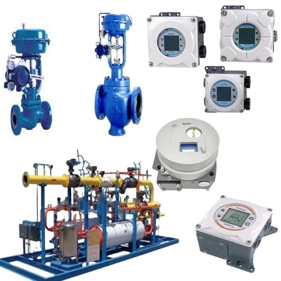 PFA Flanged PFA Liner Pneumatic Control Valve Positioner Samson với tín hiệu 4-20 mA