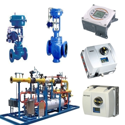 PFA Flanged PFA Liner Pneumatic Control Valve Positioner Samson với tín hiệu 4-20 mA