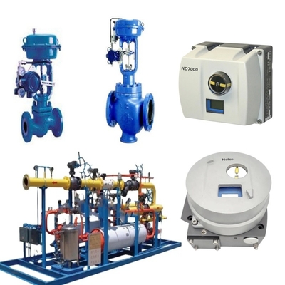 PFA Flanged PFA Liner Pneumatic Control Valve Positioner Samson với tín hiệu 4-20 mA