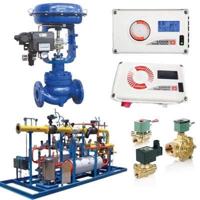 Flanged 2 Way / 3 Way Linear Control Valve In Stainless Steel Body DN15 đến DN600