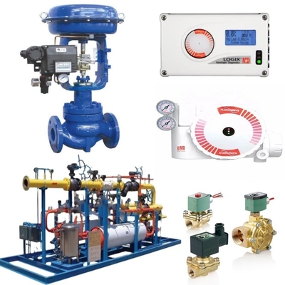 Flowserve Positioner 3200MD 520MD 3800 với Spirax Sarco Actuator cho không khí dầu khí môi trường nhiệt độ -40 ° đến 85 °