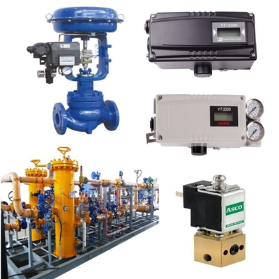 Ách áp của van điều khiển khí quyển Azbil PN1.6MPa đến 42MPa