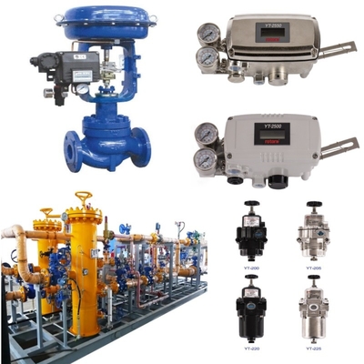 Ách áp của van điều khiển khí quyển Azbil PN1.6MPa đến 42MPa