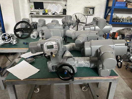 Hệ thống trượt khí và dầu sử dụng AUMA SA 07.2 đến 16.2 SAREx 25.1 đến 40.1 Máy điều khiển nhiều vòng trong kho