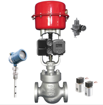 Masoneilan SVI2 Pneumatic Control Valve Positioner và FISHER Air Regulator tùy chỉnh