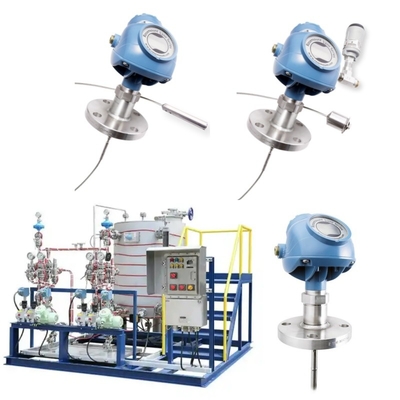 Đơn vị tiếp nhiên liệu được gắn trên trượt được trang bị bộ truyền nồng độ EMERSON Rosemount 5300 - Máy đo nồng độ sóng dẫn đường radar