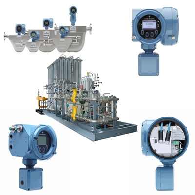EMERSON Rosemount Micro Motion F-Series Coriolis Meter với cảm biến F025H F100A F200H F050S và máy phát 5700