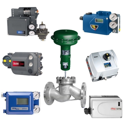 Cổ phiếu lớn của van điều khiển Trung Quốc với Fisher Actuators và Fisher / Foxboro / Spirax Sarco / Neles / Flowserve Valve Positioners