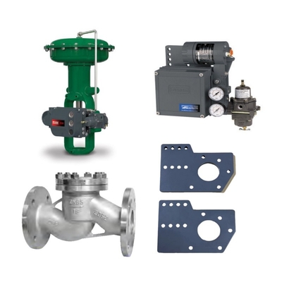 Van điều khiển với Fisher 667/657 Pneumatic Actuator DVC6200/3582/3582I Bracket Valve Positioner và 67CFR-225 Filter Regulator