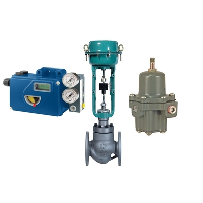 Các van điều khiển chất lượng cao của Trung Quốc với Fisher 67CFR điều chỉnh bộ lọc và ASCO 5 vị trí 3 chiều van điện tử Foxboro SRD991 Valve Positioner