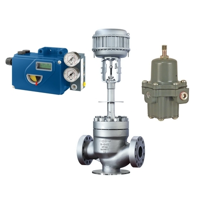 Các van điều khiển chất lượng cao của Trung Quốc với Fisher 67CFR điều chỉnh bộ lọc và ASCO 5 vị trí 3 chiều van điện tử Foxboro SRD991 Valve Positioner