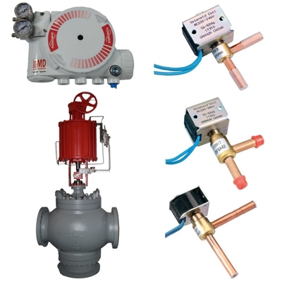 Flowserve Valve Controller Logix 3200MD Positioner, được trang bị với Pneumatic Actuator và DELIXE Solenoid Valve