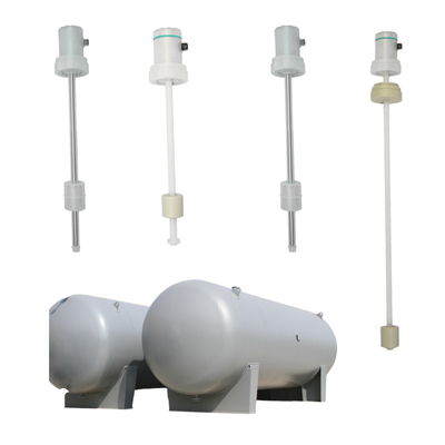 PVDF PP PFA Phân phối mức độ chống ăn mòn FeeJoy FJM-L Phân phối mức độ Magnetostrictive cho bể lưu trữ