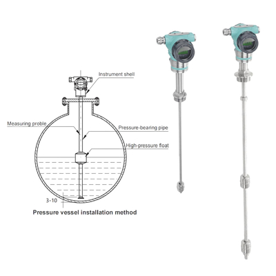 Máy truyền nồng độ chống nổ FeeJoy FJM-L Máy truyền nồng độ Magnetostrictive Of Storage Tanks đo nồng độ