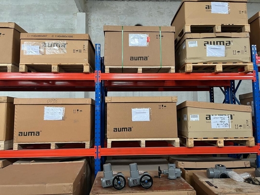Nhà cung cấp cổ phiếu Auma SA 07.6 SA 07.2 SA16.2 Máy điều khiển van xoay Auma Multi-Turn Electric Actuator For Open-Close Duty