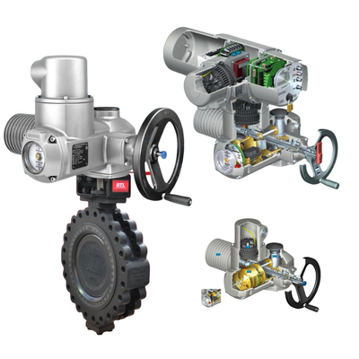 Nhà cung cấp cổ phiếu Auma SA 07.6 SA 07.2 SA16.2 Máy điều khiển van xoay Auma Multi-Turn Electric Actuator For Open-Close Duty