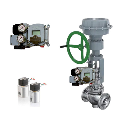 Máy định vị van thông minh SVI1000 / SVI2 Và ASCO Solenoid cho van bóng điều khiển khí nén