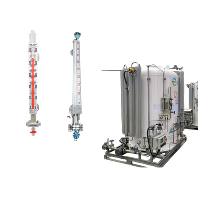 Thép không gỉ FeeJoy BI Magnetic Level Gauge For Storage Tanks
