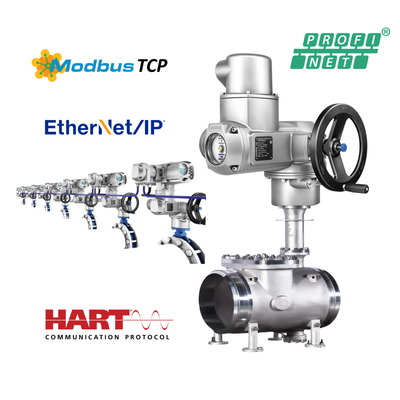 Các van điện với AUMA SQ10.2 và Bộ đính kèm van F10 F12 Auma SQ SQR Máy vận động xoay phần điện SQ10.2 SQ07.2 SQ12.2 SQ14.2 SQ05.2 Đối với công việc mở gần
