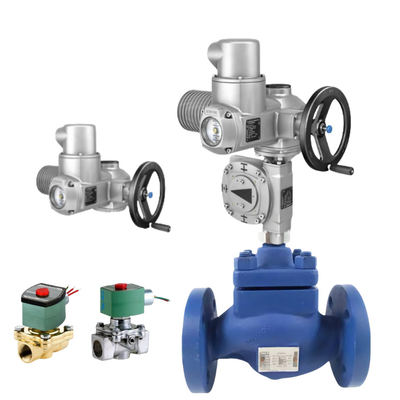 Ban đầu Spiraxsarco van KE73 với Auma Actuator và Asco Soleniod van