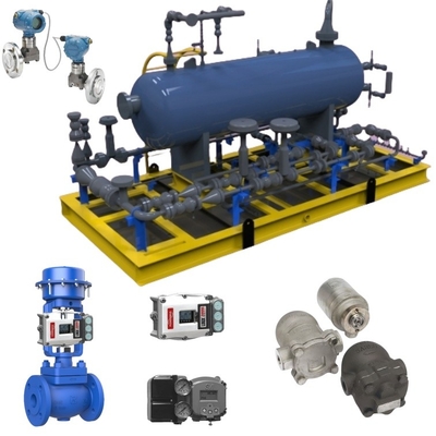 Spiraxsraco Steam Trap FT14 và Bithermo Pneumatic Control Valve với Rosemount Transmitter cho hệ thống hơi nước