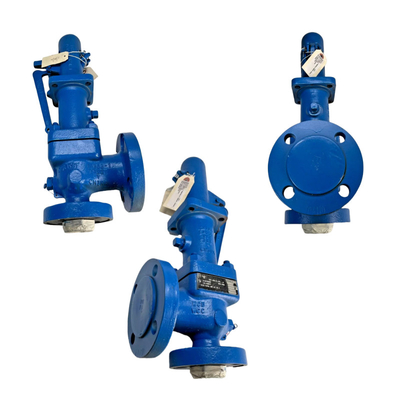 Tank Booster Skid với van giảm áp Crosby mùa xuân trực tiếp hoạt động cho khí tự nhiên áp suất giảm áp van an toàn