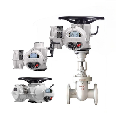 Gate Stop Valve Rotork IQ Series Electric Intelligent Actuators Multi-turn Electric Actuators cho xử lý nước thải