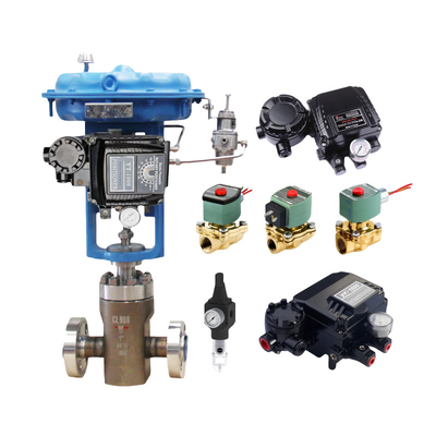 Rotork YT-1000R Valve tự động kiểm soát dòng chảy Valve Electropneumatic Positioner và Fisher 67C 67CFR 67CFSR bộ điều chỉnh bộ lọc
