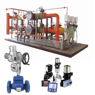 Màu xám Auma mới điện Actuator cho Blue Spirax Sarco kiểm soát van bóng và van Burkert Soleniod trong dầu và khí đốt
