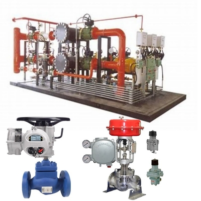 Masoneilan 78-40 điều chỉnh và SVI1000/SVI2/SVI3 Valve Positioner và Rotork Actuator trên Spirax Valve Ball cho Skid