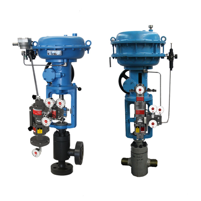 Pneumatically Actuated Control Valve VRG VGP-100 Valve Gas Positioner Controller tùy chỉnh cho ngành công nghiệp khí đốt tự nhiên
