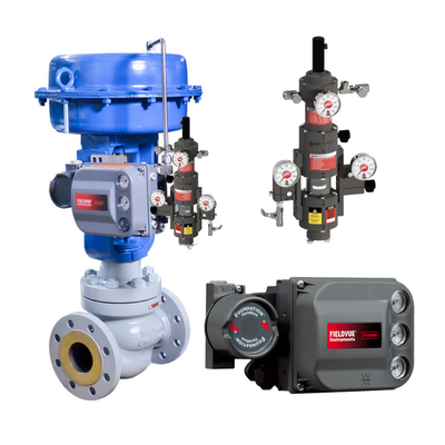 Pneumatically Actuated Control Valve VRG VGP-100 Valve Gas Positioner Controller tùy chỉnh cho ngành công nghiệp khí đốt tự nhiên